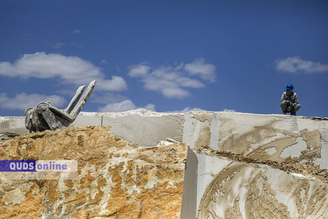 گزارش تصویری I معدن سنگ مرمریت شهید سلیمانی - چناران