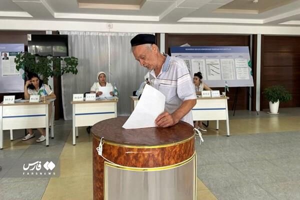 آغاز انتخابات زودهنگام ریاست جمهوری ازبکستان+ تصاویر