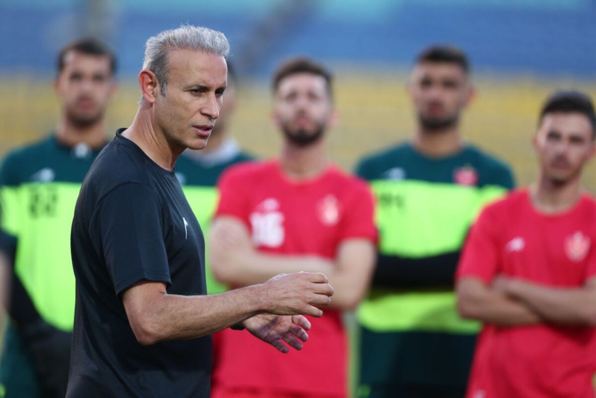 تمرین سنگین پرسپولیس با حضور بیرانوند +تصاویر