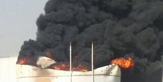 آتش‌سوزی در یکی از شهرک‌های صنعتی غرب بندرعباس