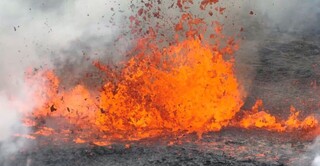 فوران آتشفشان در نزدیکی پایتخت ایسلند