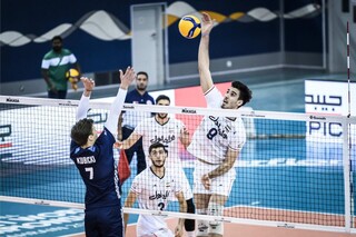 پیروزی باارزش والیبالیست های جوان ایران مقابل لهستان