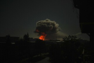 وقوع انفجار و آتش سوزی در منطقه صنایع نظامی هرتسلیا