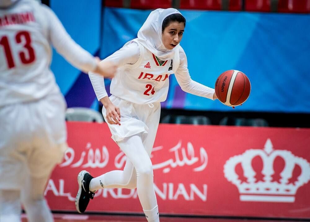 تاریخ‌سازی تیم بسکتبال زیر ١٦ سال در آسیا /دختران ایران فینالیست شدند