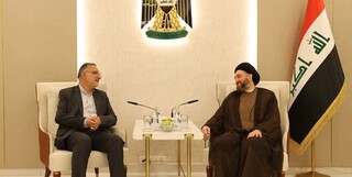 دیدار شهردار تهران با رئیس سابق مجلس اعلای عراق