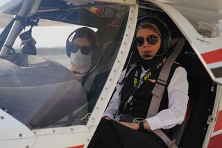 گذر از بالا/ روایت پرواز دو زن در ارتفاع چهار هزار و پانصد متری