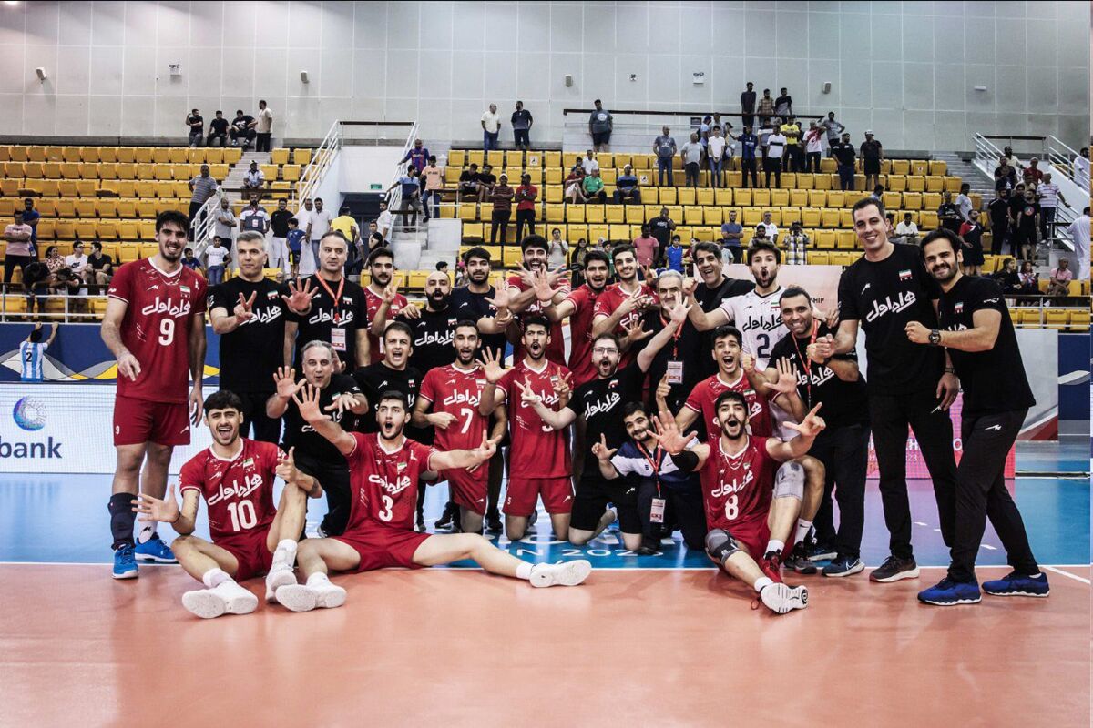 تبریک امیرعبداللهیان به تیم ملی والیبال جوانان