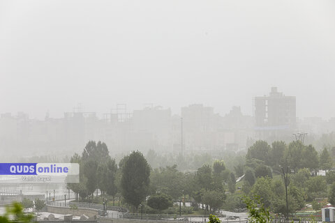 گزارش تصویری I گرد و غبار و آلودگی هوای مشهد