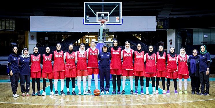 بانوان بسکتبال ایران در کاپ آسیا رقبای خود را شناختند