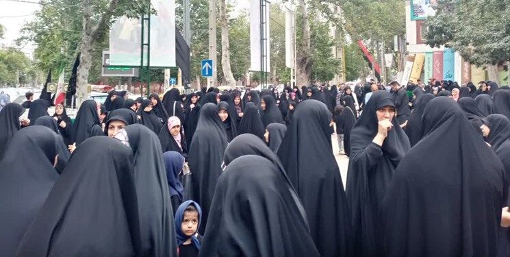 راهپیمایی مدافعان عفاف و حجاب در گرگان برگزار شد