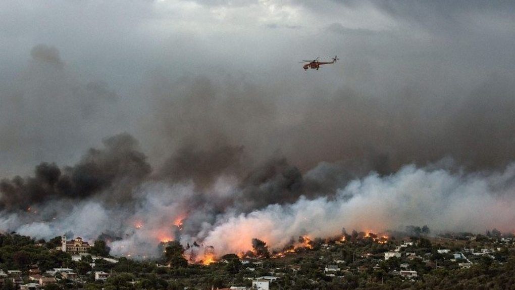 آتش سوزی‌های جنگلی در یونان ادامه دارد