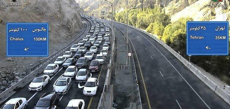 رییس پلیس راه البرز خبر داد: ترافیک سنگین در آزادراه تهران -شمال