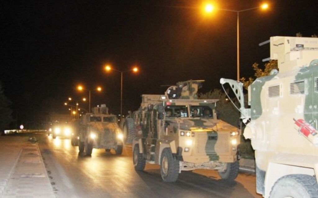 کاروان نظامی ترکیه وارد سوریه شد