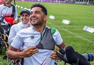 عرب عامری به دیدار رده‌بندی مسابقات جهانی پاراتیراندازی با کمان راه یافت