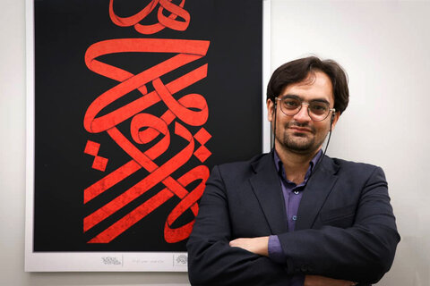 از پرده های نقاشی قهوه خانه ای برای معرفی اربعین میتوانیم بهره بگیریم