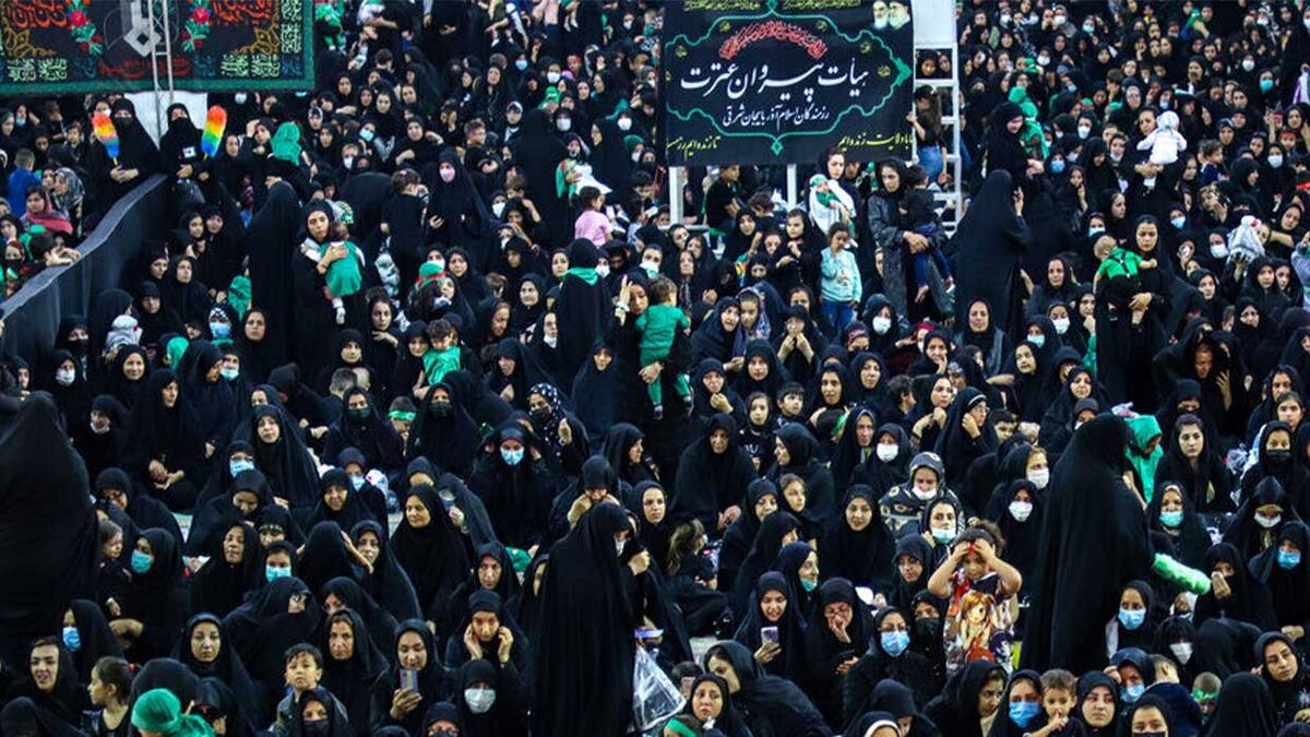 همزمان در ایران و ۴۵ کشور جهان مراسم شیرخوارگان حسینی(ع) برگزار شد /  ‌پیام مظلومیت علی اصغر(ع) در جهان پیچید