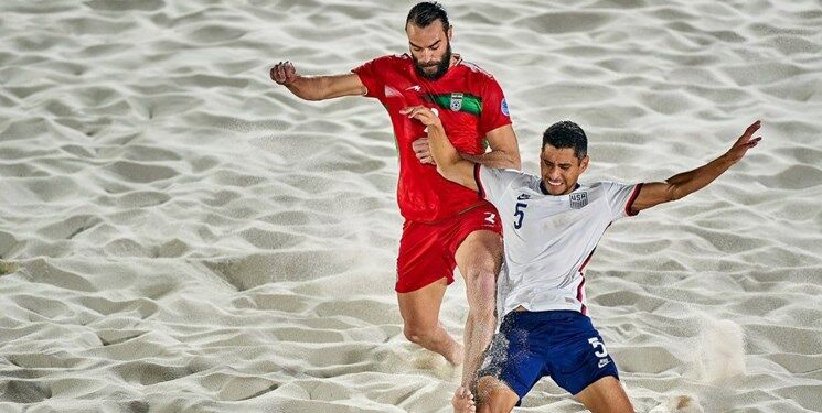 پیروزی پر گل ساحلی بازان ایرانی مقابل سنگال در تورنمنت روسیه