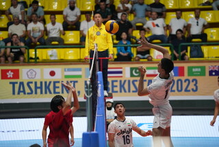 کامبک والیبالیست‌های ایران مقابل ژاپن در قهرمانی زیر ۱۶ سال آسیا