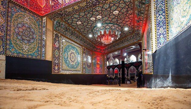 حرم امام حسین(ع) برای حضور دسته عزاداری طویریج آماده شد