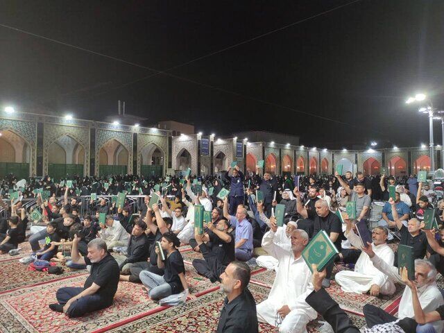 واکنش زائران غیرایرانی حرم رضوی در قبال قرآنسوزی در سوئد و دانمارک