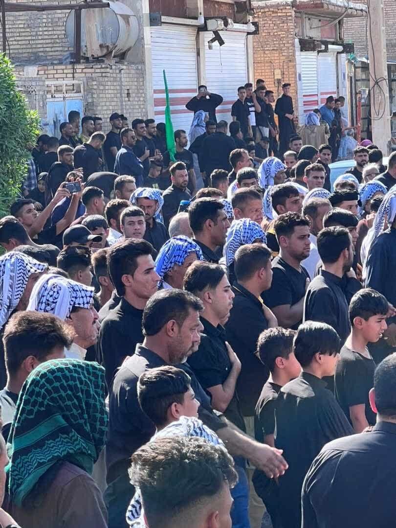 عزاداری یوم العباس در شهر مرزی بستان+ عکس و فیلم
