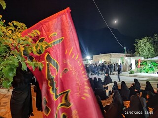 عزاداری تاسوعای حسینی با حضور هیات‌های مذهبی در مسجد حظیره یزد برگزار شد