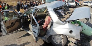 ۶ کشته و زخمی براثر سانحه تصادف در جاده «سراب نیلوفر» کرمانشاه