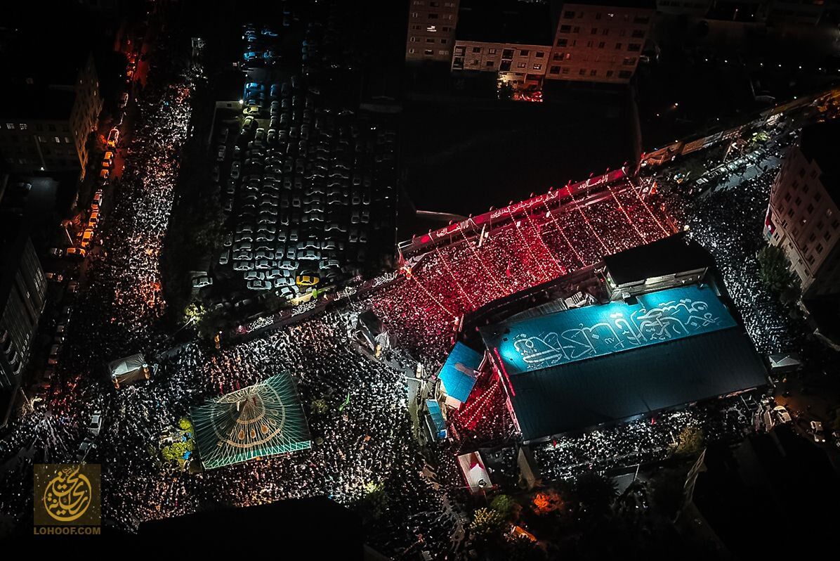 تمام ایران عزادار علمدار کربلا شد+عکس و فیلم