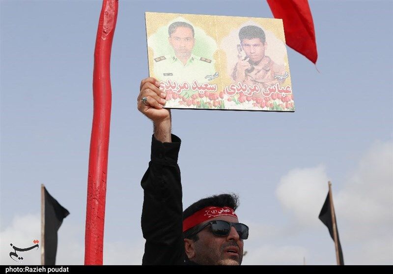 عزاداری روز تاسوعا در جوار ساحل خلیج فارس/ هرمزگان به سوگ قمر بنیهاشم نشست + فیلم و تصاویر