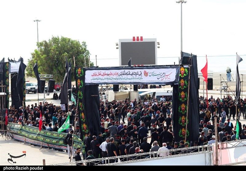 عزاداری روز تاسوعا در جوار ساحل خلیج فارس/ هرمزگان به سوگ قمر بنیهاشم نشست + فیلم و تصاویر