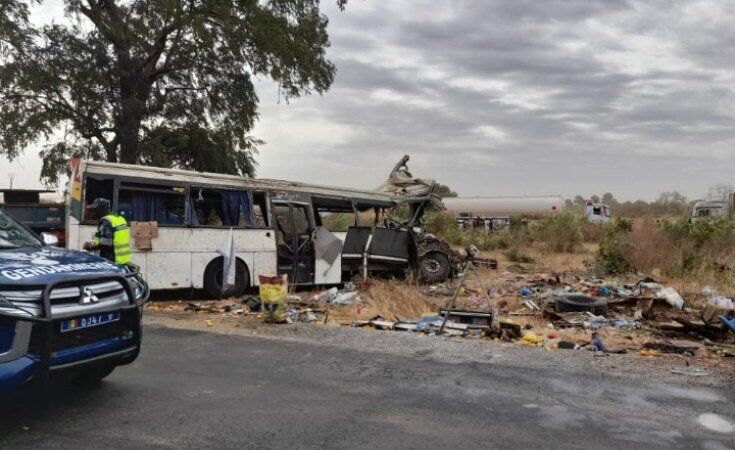 در سنگال؛ ۲۳ نفر در تصادف اتوبوس کشته شدند