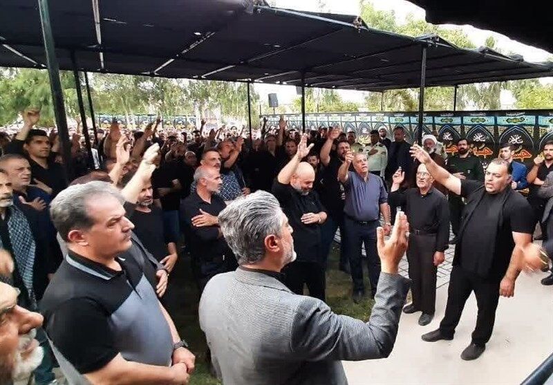 عشق و دلدادگی مردم شهرستانهای استان تهران در روز عاشورا