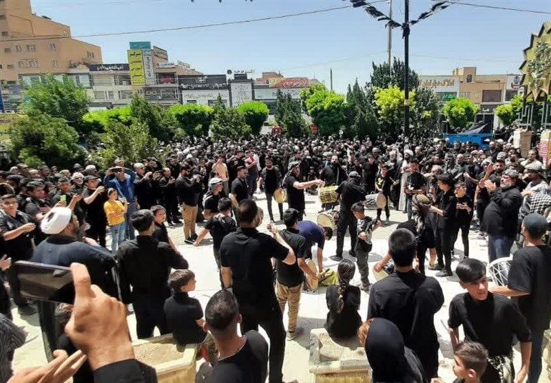 عشق و دلدادگی مردم شهرستانهای استان تهران در روز عاشورا