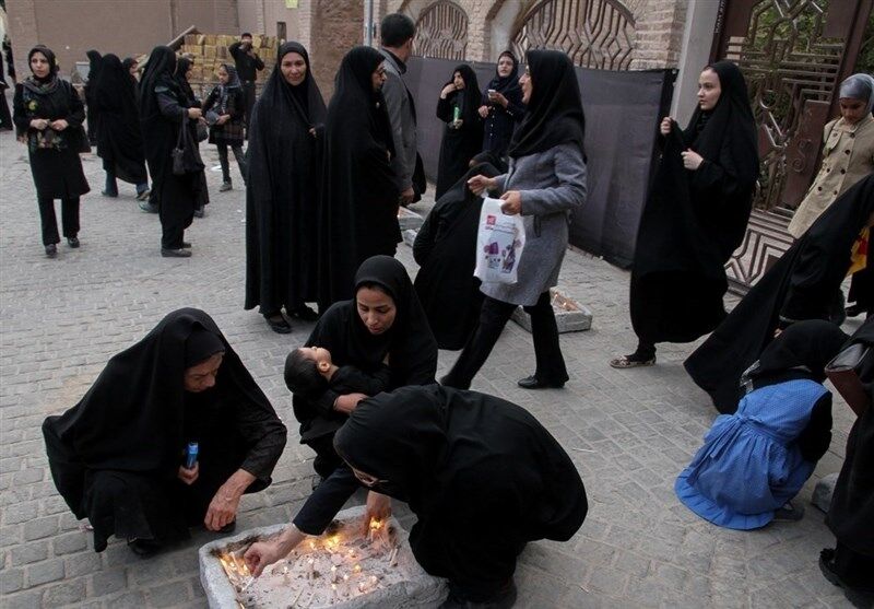 بانوان بیرجندی در آیین کهن "هفت منبر" + تصویر