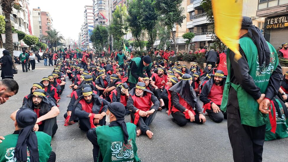 آغاز راهپیمایی «دفاع از ثقلین» در بیروت