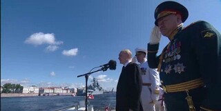 پوتین: ۳۰ کشتی جنگی به ناوگان نیروی دریایی روسیه اضافه می‌شود