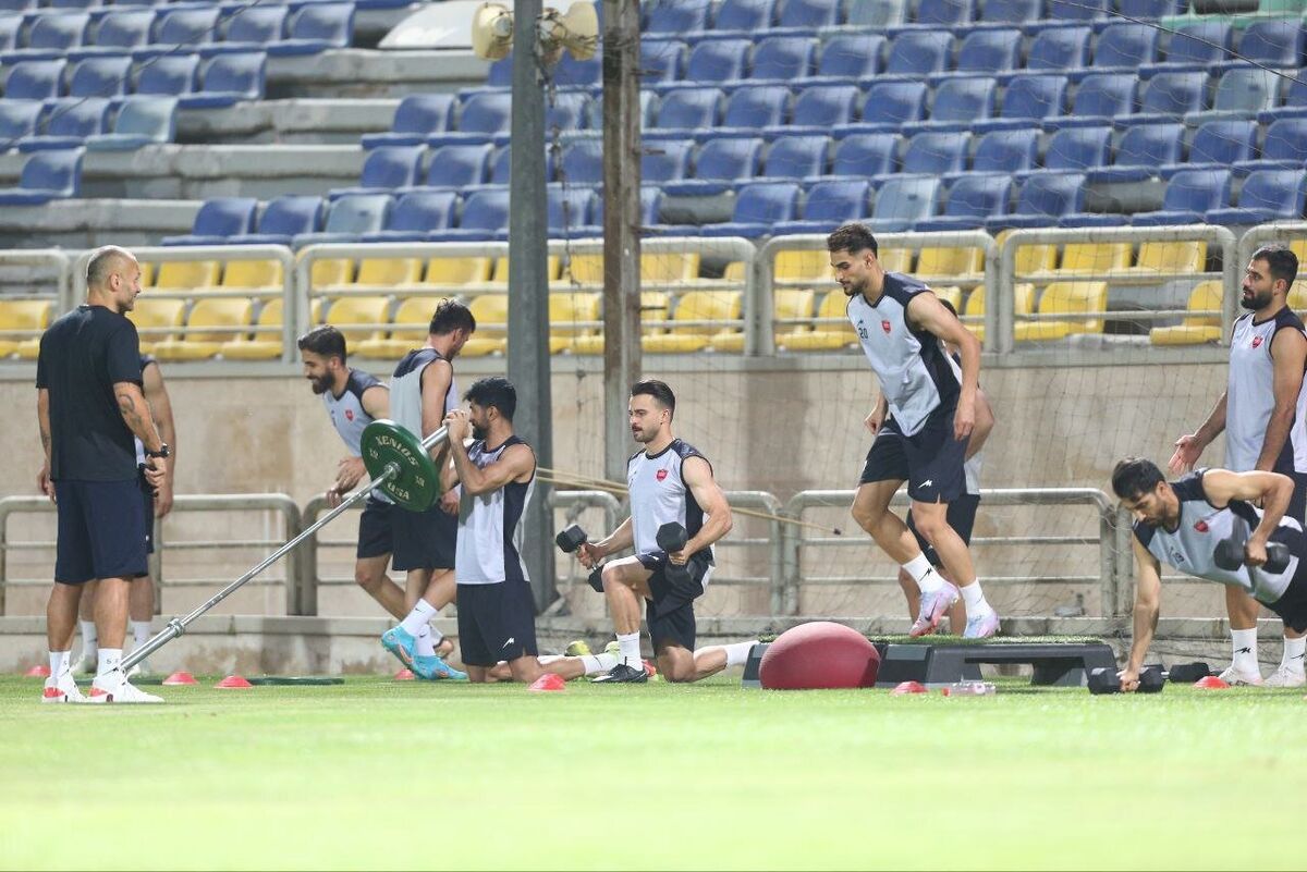 صحبت‌های گل‌محمدی برای بازیکنان پرسپولیس در تمرین یک ساعته