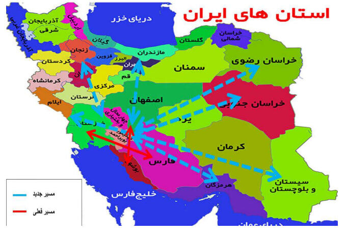 لزوم تسریع در مسیرهای کریدور شمال به جنوب