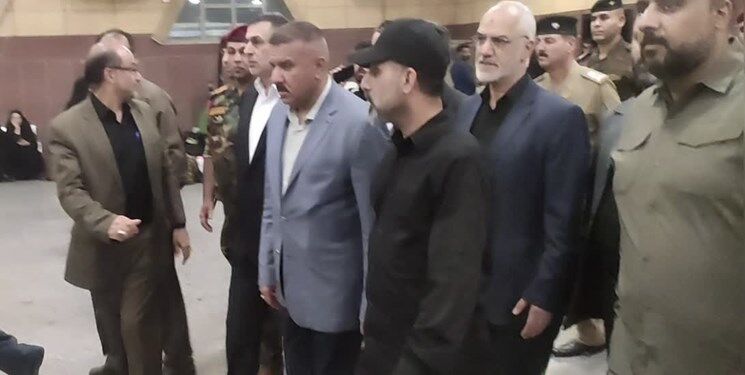 بازدید وزیر کشور عراق از پایانه مرزی شلمچه