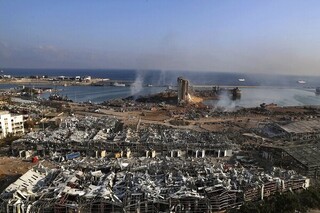 وزیر اقتصاد لبنان: روی کمک کویت برای بازسازی سیلوی ویران شده بندر بیروت حساب می‌کنیم
