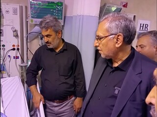 وزیر بهداشت از سه بیمارستان شهدای هفتم تیر, فیروزآبادی و الهام شهرری بازدید کرد