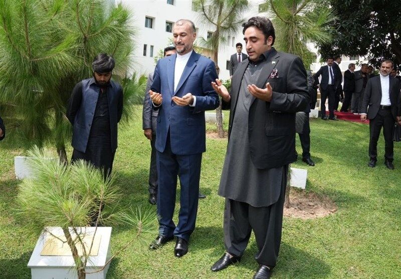 حسین امیرعبداللهیان , کشور پاکستان ,