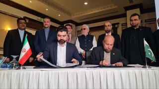 امضای سند همکاری‌های اقتصادی و تجاری میان اتاق بازرگانی ایران و کراچی