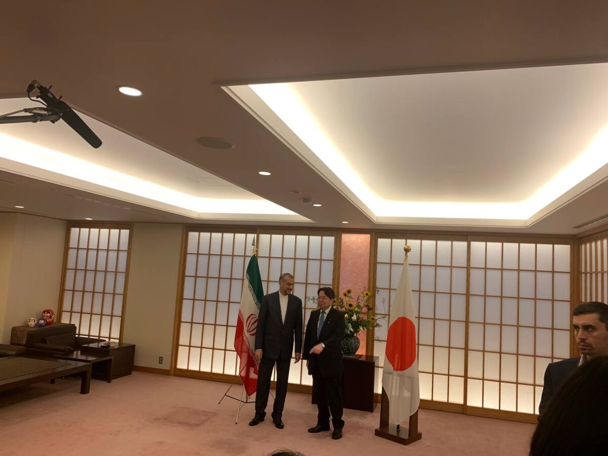 رایزنی وزیران امور خارجه ایران و ژاپن در توکیو