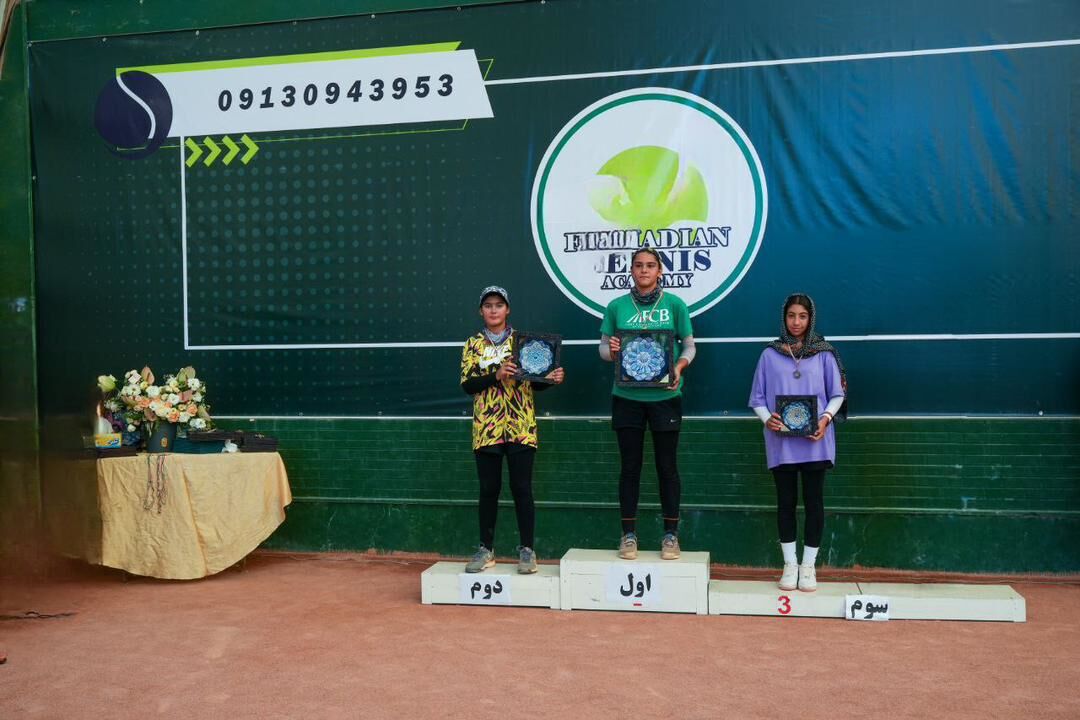 درخشش تنیسورهای اصفهانی در مسابقات کشوری