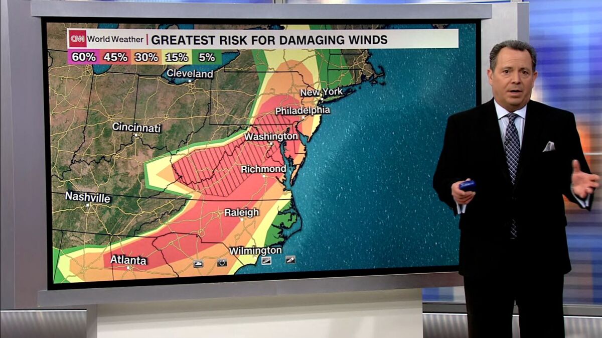 قطع برق گسترده در آمریکا بر اثر توفان مرگبار+عکس