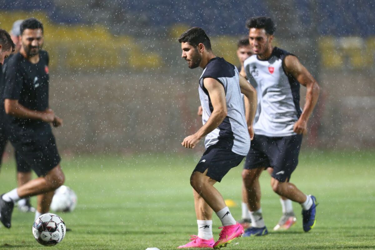 آخرین تمرین پرسپولیس پیش از دیدار با آلومینیوم