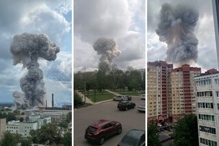 وقوع انفجار در کارخانه تولید تجهیزات نظامی در نزدیکی مسکو