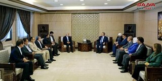 دیدار هیات پارلمانی ایران با وزیرخارجه سوریه در دمشق