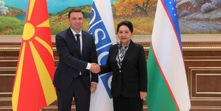 دیدار رئیس پارلمان ازبکستان با رئیس سازمان امنیت و همکاری اروپا در «تاشکند»